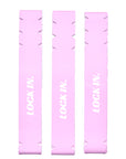 Pickleball Edge Guard Tape - “LOCK IN.” / 16mm - Pink / Azora Athletics