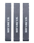 Pickleball Edge Guard Tape - “NOT LIKE US.” / 16mm - Black / Azora Athletics