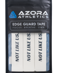 Pickleball Edge Guard Tape - “NOT LIKE US.” / 16mm - White / Azora Athletics