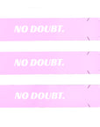 Pickleball Edge Guard Tape - “NO DOUBT.” / 16mm - Pink / Azora Athletics