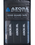 Pickleball Edge Guard Tape - “LOCK IN.” / 16mm - Black / Azora Athletics