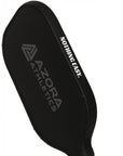 Pickleball Edge Guard Tape - “NOTHING EASY.” / 16mm - Black / Azora Athletics