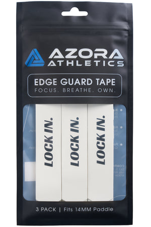 Azora Athletics "LOCK IN" Pickleball Edge Guard Tape, 14mm, White