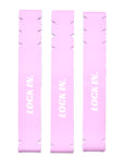 Pickleball Edge Guard Tape - “LOCK IN.” / 14mm - Pink / Azora Athletics