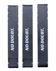 Pickleball Edge Guard Tape - “NO DOUBT.” / 16mm - Black / Azora Athletics
