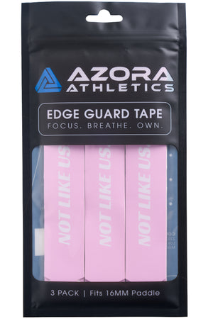 Azora Athletics "NOT LIKE US" Pickleball Edge Guard Tape, 16mm, Pink