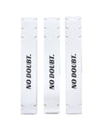 Pickleball Edge Guard Tape - “NO DOUBT.” / 16mm - White / Azora Athletics