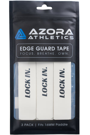 Azora Athletics "LOCK IN" Pickleball Edge Guard Tape, 16mm, White